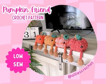 Patrón de ganchillo de calabaza, Patrón de ganchillo, Instrucciones fáciles de amigurumi, Patrón de ganchillo fácil, Patrón de ganchillo de Halloween, Lindo regalo de cumpleaños