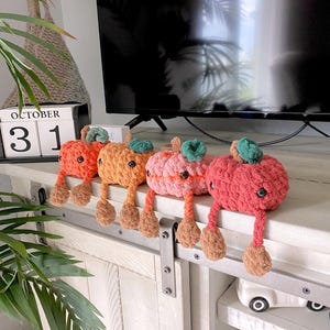 Pumpavirkmönster, Virkmönster, Enkla Amigurumi-instruktioner, Enkelt Virkmönster, Halloweenvirkmönster, Söt Födelsedagspresent bild 5
