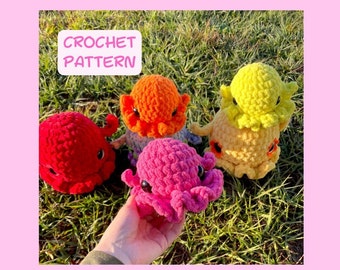 Dumbo Octo Crochet Pattern, No Sew Crochet Pattern, Easter Crochet Pattern, Cute Birthday Gift, Crochet Ideas, Amigurumi Ideas, Crochet