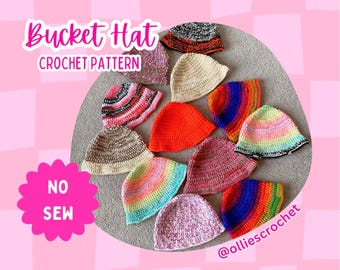 Bucket Hat Crochet Pattern, easy crochet pattern, quick crochet pattern, market prep ideas, cute birthday gift, beginner crochet patterns
