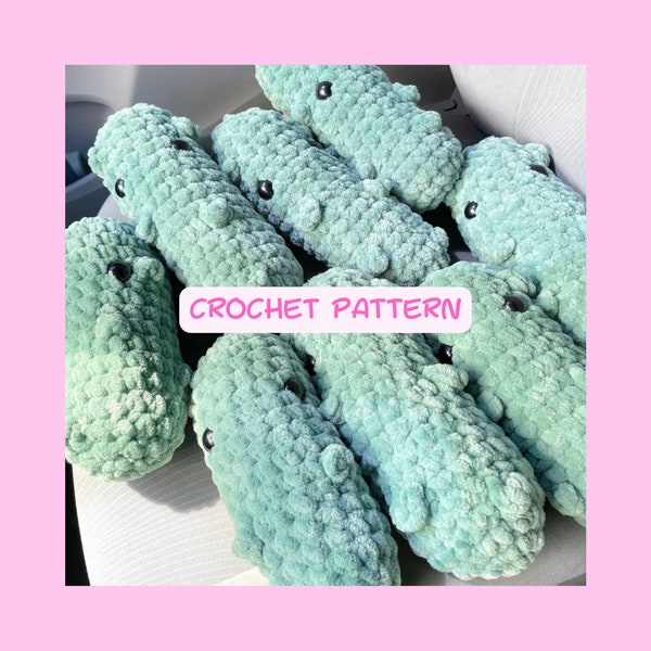 Pickle Crochet Pattern, Cute Crochet Pattern, Beginner Friendly, Market Prep, Crochet Ideas, Cute Birthday Gift