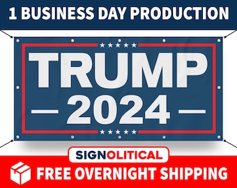 Trump Pence 2024 13 oz Banner Heavy-Duty Vinyl Single-Sided with Metal Grommets Non-Fabric Trump Pence 2024 13 oz Banner Heavy-Duty Vinyl Single-Sided with Metal Grommets Non-Fabric