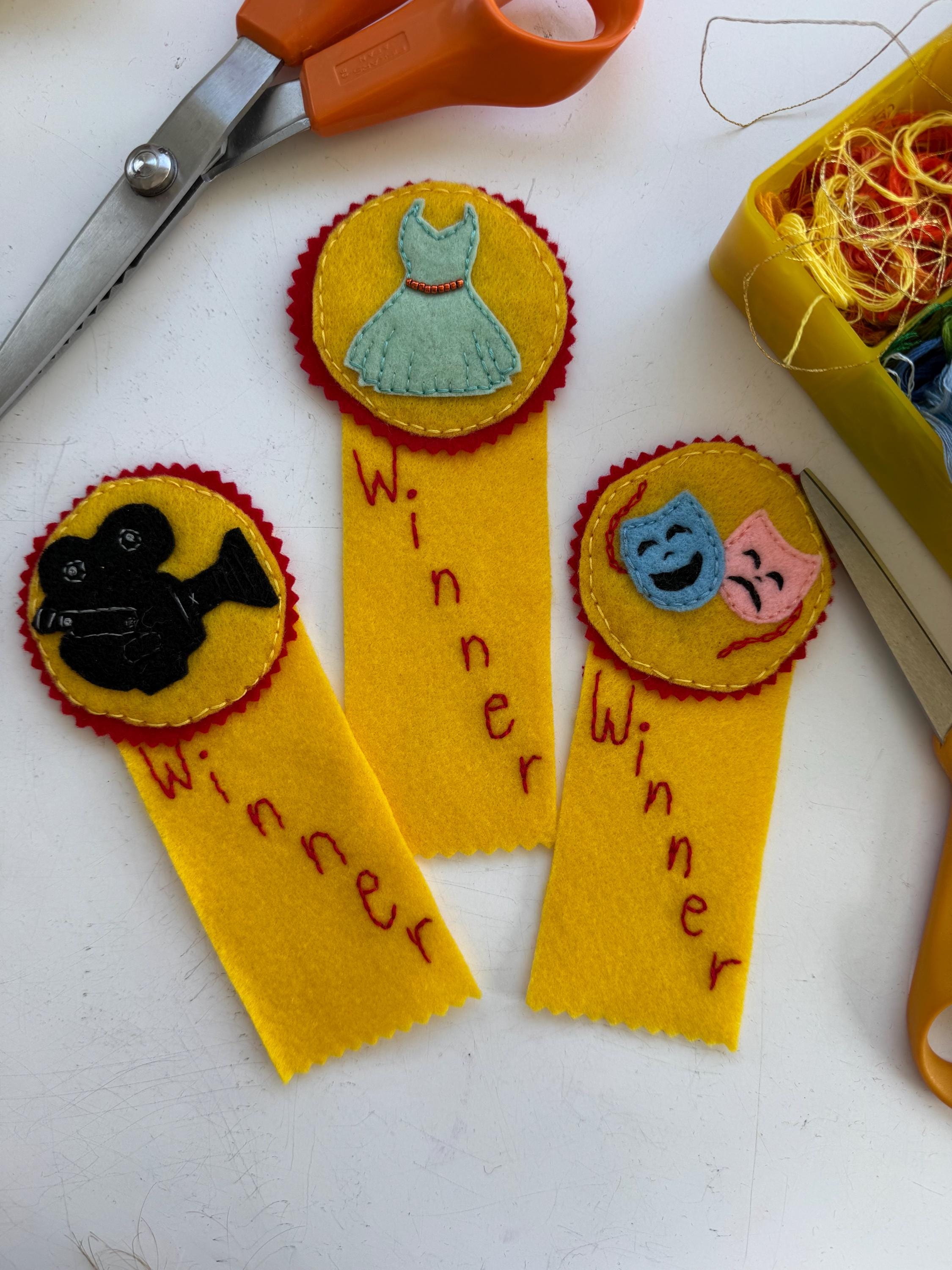 Felt Ribbon Template Custom Felt Ribbon - Etsy