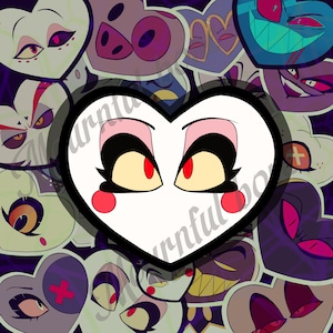 Hazbin hotel stickers