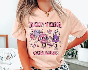 New Year Nurse Crew Shirt, Healthcare New Years Eve Shirt, Nurse NYE Group Shirt, Retro Disco Ball Drop Shirt, Nurse Apparel Medical Shirt