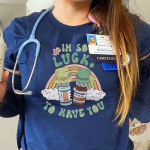 Funny Nurse St Patricks Day Shirt, Haldol Ativan Shirt, ICU Nurse St Pattys Day Shirt, Lucky to Have You Nurse Shirt, B52 Nurse Shirt