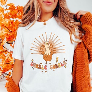 Thanksgiving CNA Shirt, Cute Medical Supplies Turkey Shirt, PCT Thanksgiving Shirt, Cute Gobble Registered Nurse Healthcare Worker Tee