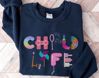 Child Life Sweatshirt, Child Life Specialist Sweatshirt, Play Therapy CLS Sweatshirt, Gift for CCLS, Childlife Intern Crewneck Sweatshirt