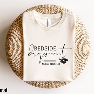 Chemise d&#39;infirmière injecteur, chemise de chevet, chemise d&#39;infirmière cosmétique, chemise d&#39;infirmière esthétique, chemise d&#39;injecteur de Botox drôle, chemise d&#39;infirmière de spa médical