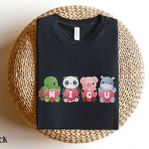 NICU Nurse Valentine&#39;s Day Shirt, Baby Animals Valentines Nurse Shirt, Neonatal Nurse Shirt Neonatal ICU Nurse Shirt Valentine Nurse Apparel