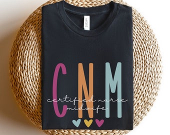 Chemise sage-femme d'infirmière certifiée, cadeau pour sage-femme, t-shirt de sage-femme, cadeau de remerciement pour doula sage-femme, infirmière du travail et de l'accouchement