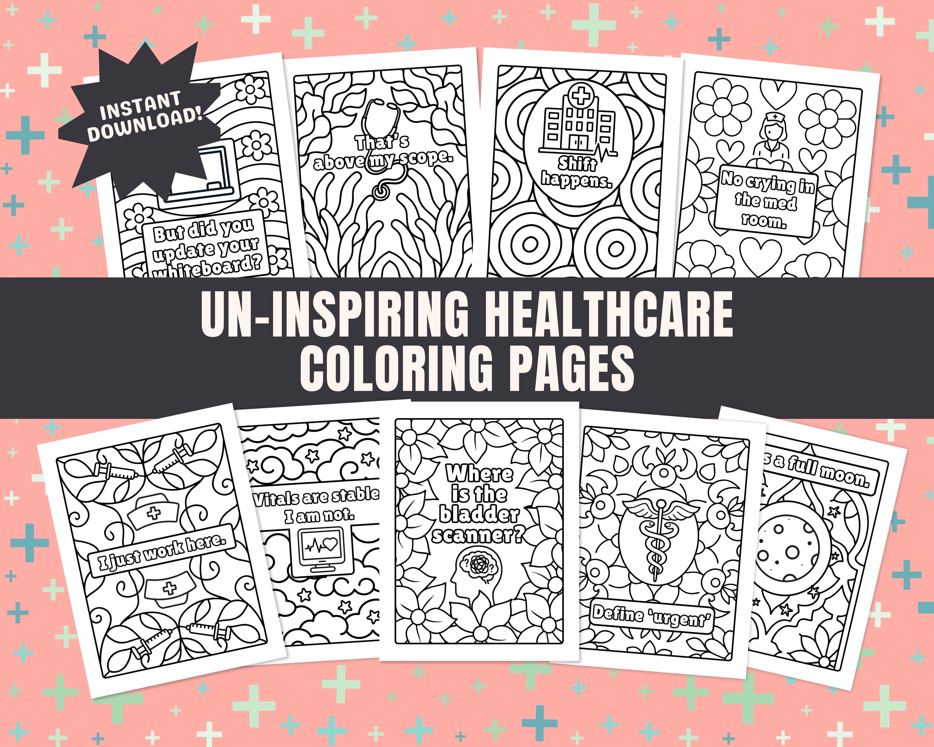 Coloring Pages On General Health