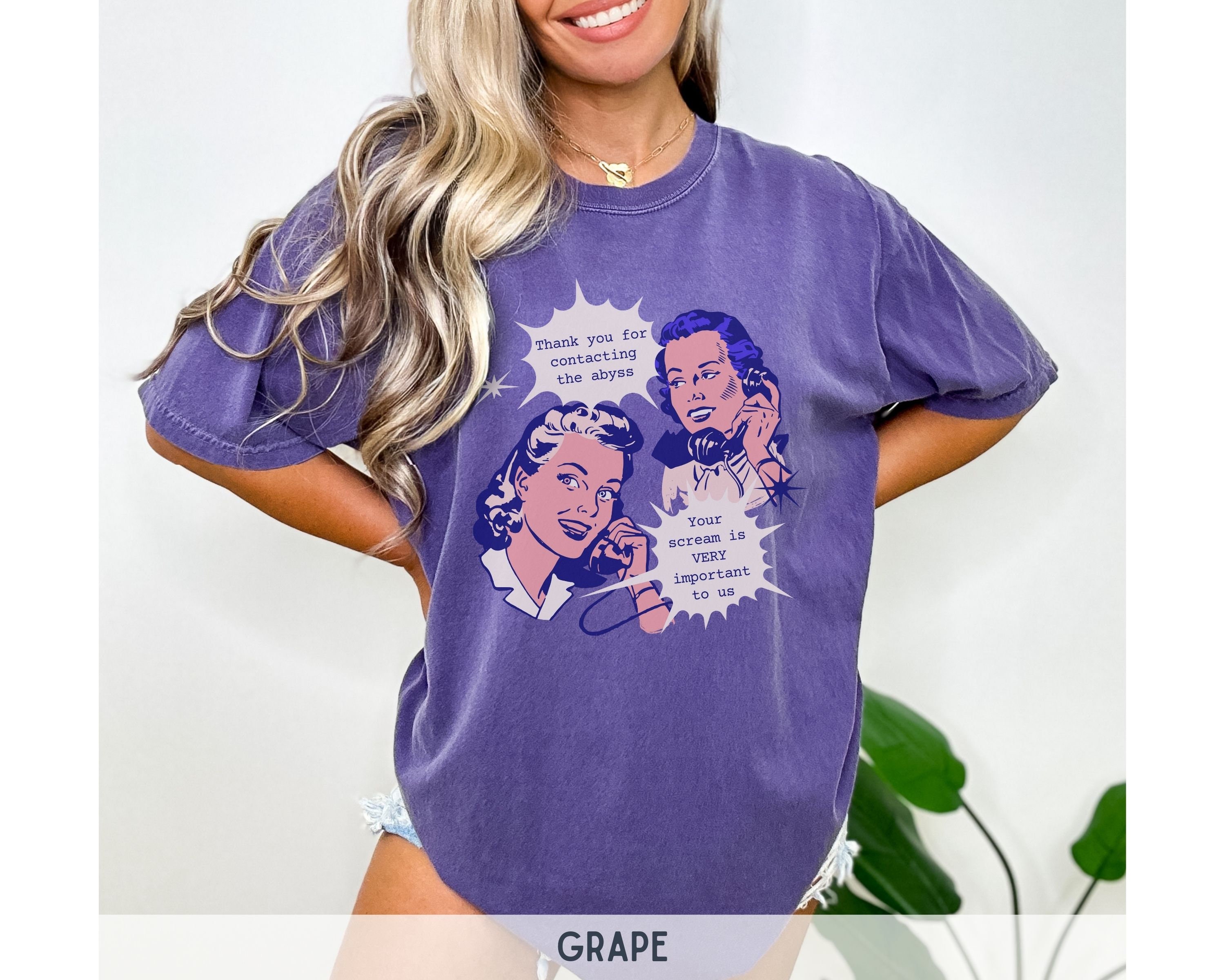 Screaming Into the Abyss Shirt, Screaming Inside Shirt, Funny