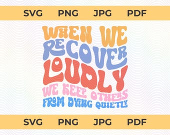 PNG de Recuperación con Voz Alta, SVG de Recuperación Retro, SVG de Sobriedad, PNG de Mantente Sobrio. Archivo digital para uso comercial. Descarga disponible. Coach de Recuperación. Especialista en Sobriedad.