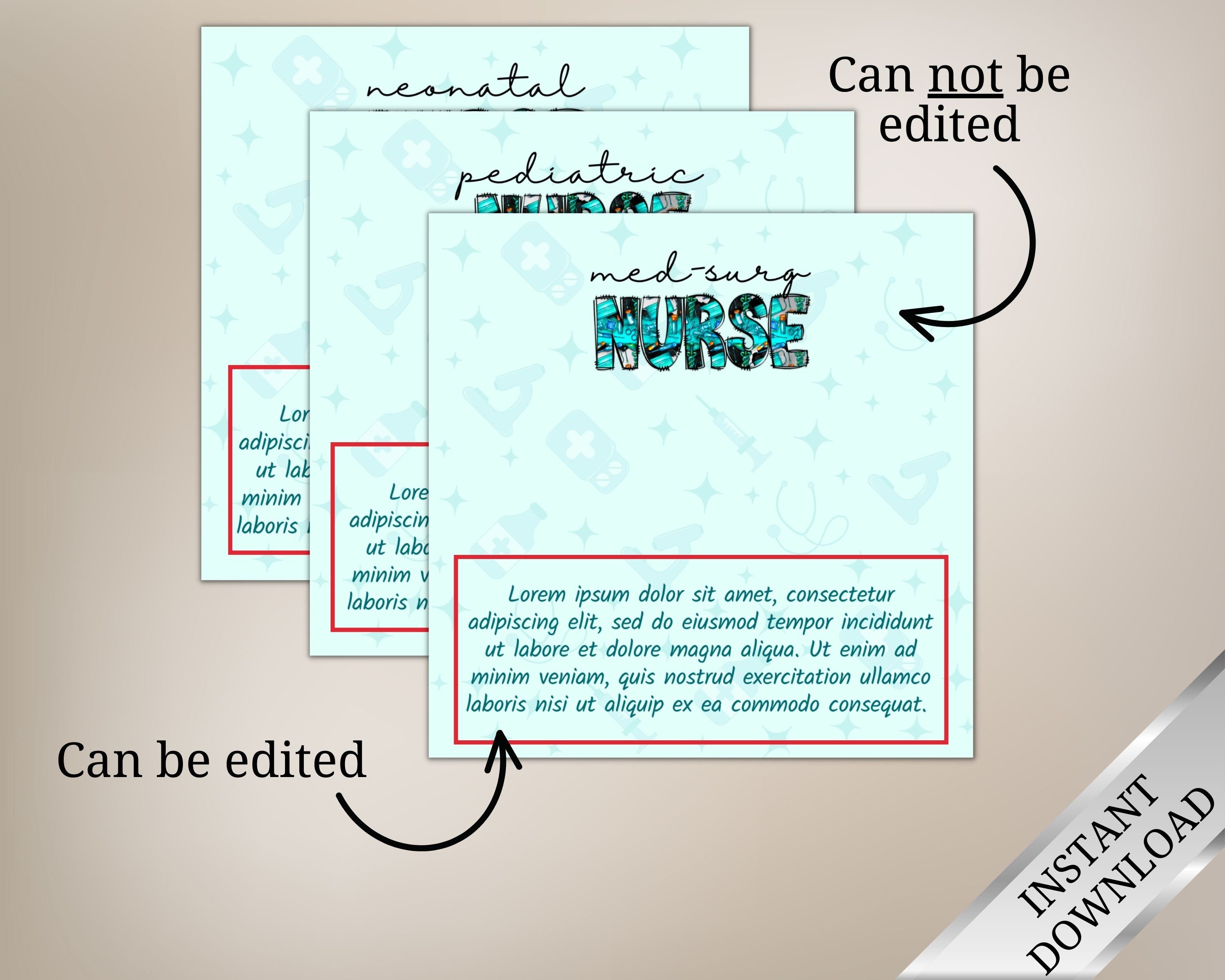 Whole Shop Bundle Shineon Message Card Template, Editable Jewelry Cards ...