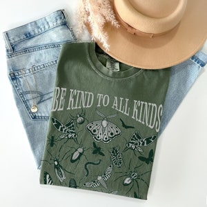 Entomology Shirt, Comfort Colors® Insect Shirt Forestcore Shirt Nature Shirt Granola Girl Shirt Bug Shirt Cottage Core Shirt Outdoorsy Shir afbeelding 7