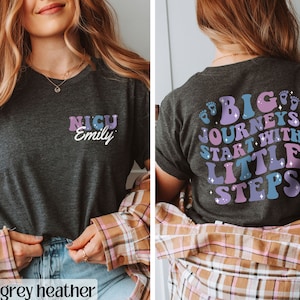 Personalized Name NICU Nurse Shirt, NICU Crew Group Shirts, Custom Neonatal Nurse Shirt, Personalized Nurse Gift for NICU Nurse Apparel bild 8
