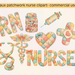 Paquete de imágenes prediseñadas de enfermera con joyas de imitación, enfermera preppy PNG para uso comercial, estetoscopio con perlas de imitación, suministros médicos SVG, arte mural médico imprimible JPG