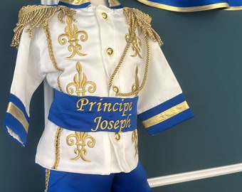 9pcs Royal Prince Costume | First Birthday Outfit Boy | Personalized Cake New Season King Outfit | Royal Prince Outfit  |  Costume Party