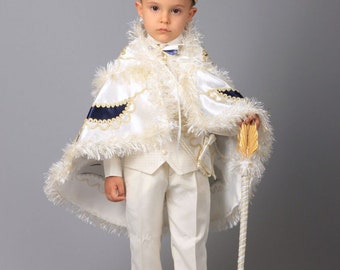Boy Prince Mawlid, Ottoman Caftan, Costume circumcision, Birthday Dress,Toddler, Photoshoot, Christening Dress, King Suit, Special Occasion
