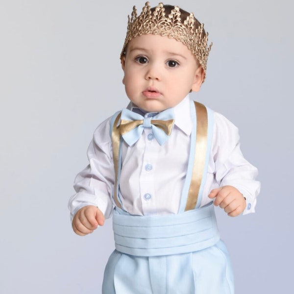 Birthday Prince,Boys Easter Outfit, Boys Birthday Suit,  King Costume for Baby, First Birthday, Royal Prince Outfit