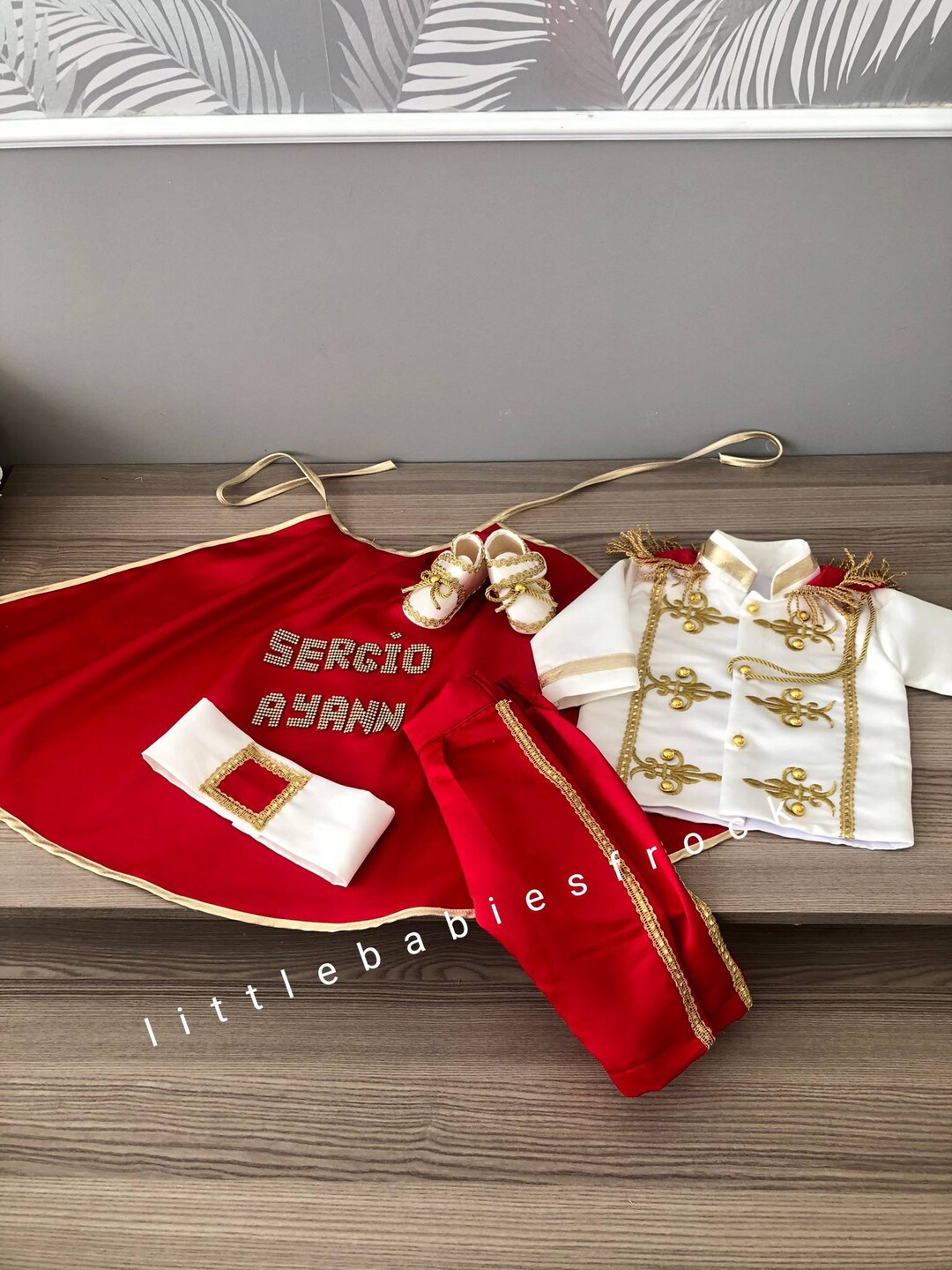 Personalized Baby Boy Prince Costume, Baby Prince Costume, Prince