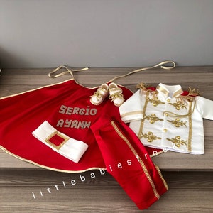 Spersonalizowany kostium księcia dla chłopca, kostium księcia dla dziecka, strój księcia z bajki, na specjalne okazje, elegancki