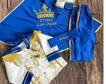 Prince Charming costume, Customized Costum, Birthday Dress,Toddler, Photoshoot, Christening Dress, King Suit,  Special Occasion Set,Baby set