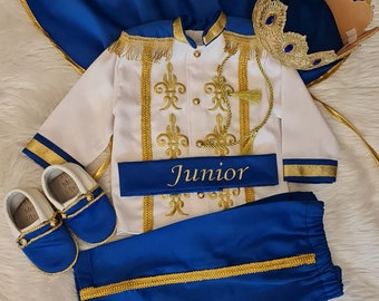 Prince Charming costume, Customized Costum, Birthday Dress,Toddler, Photoshoot, Christening Dress, King Suit,  Special Occasion Set,Baby set