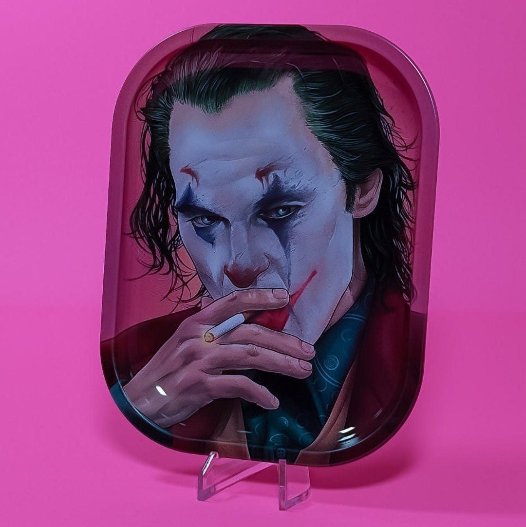 The Joker Rolling Tray Weed Rolling Tray Rolling Tray Set Etsy