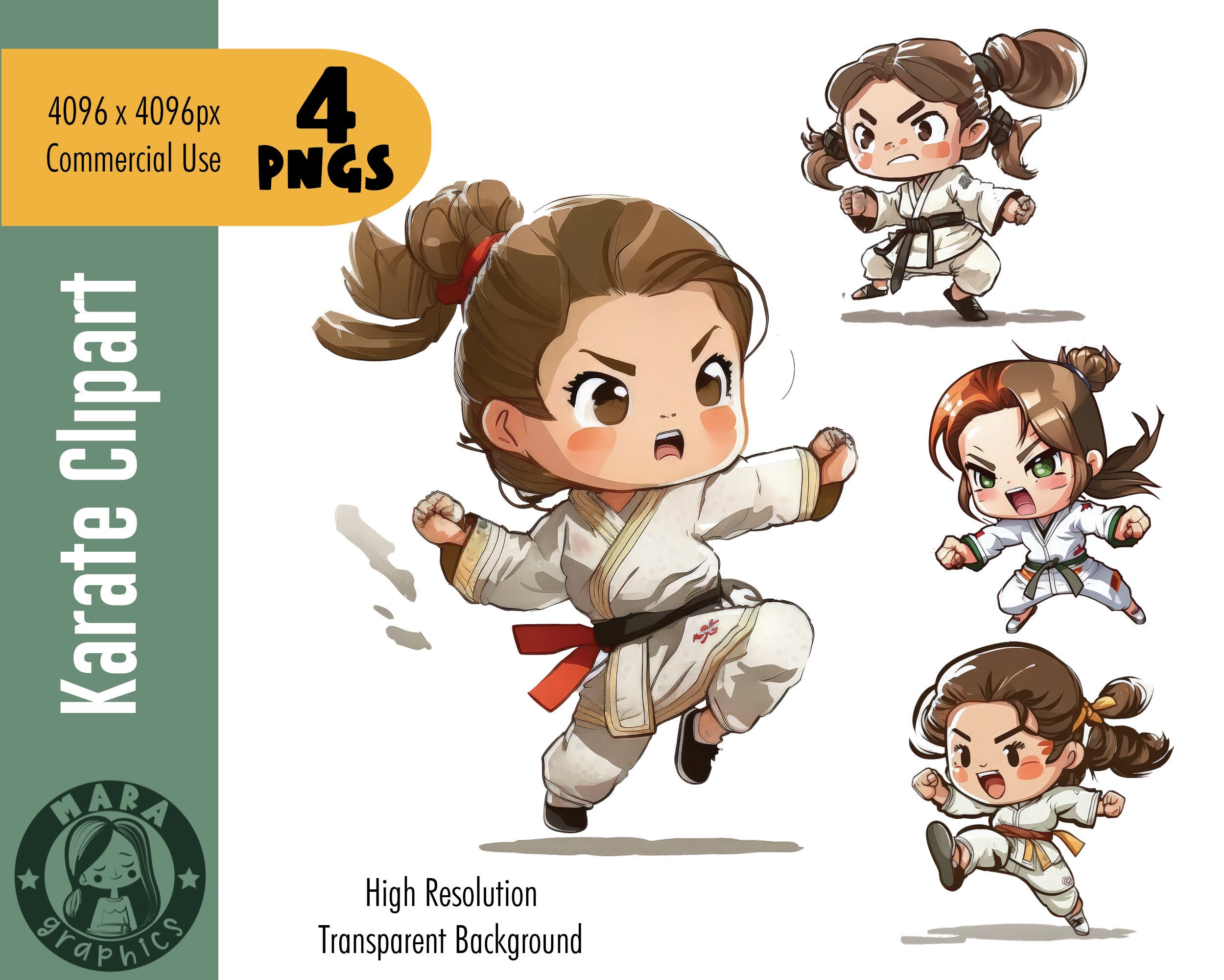 karate-cartoon-girl