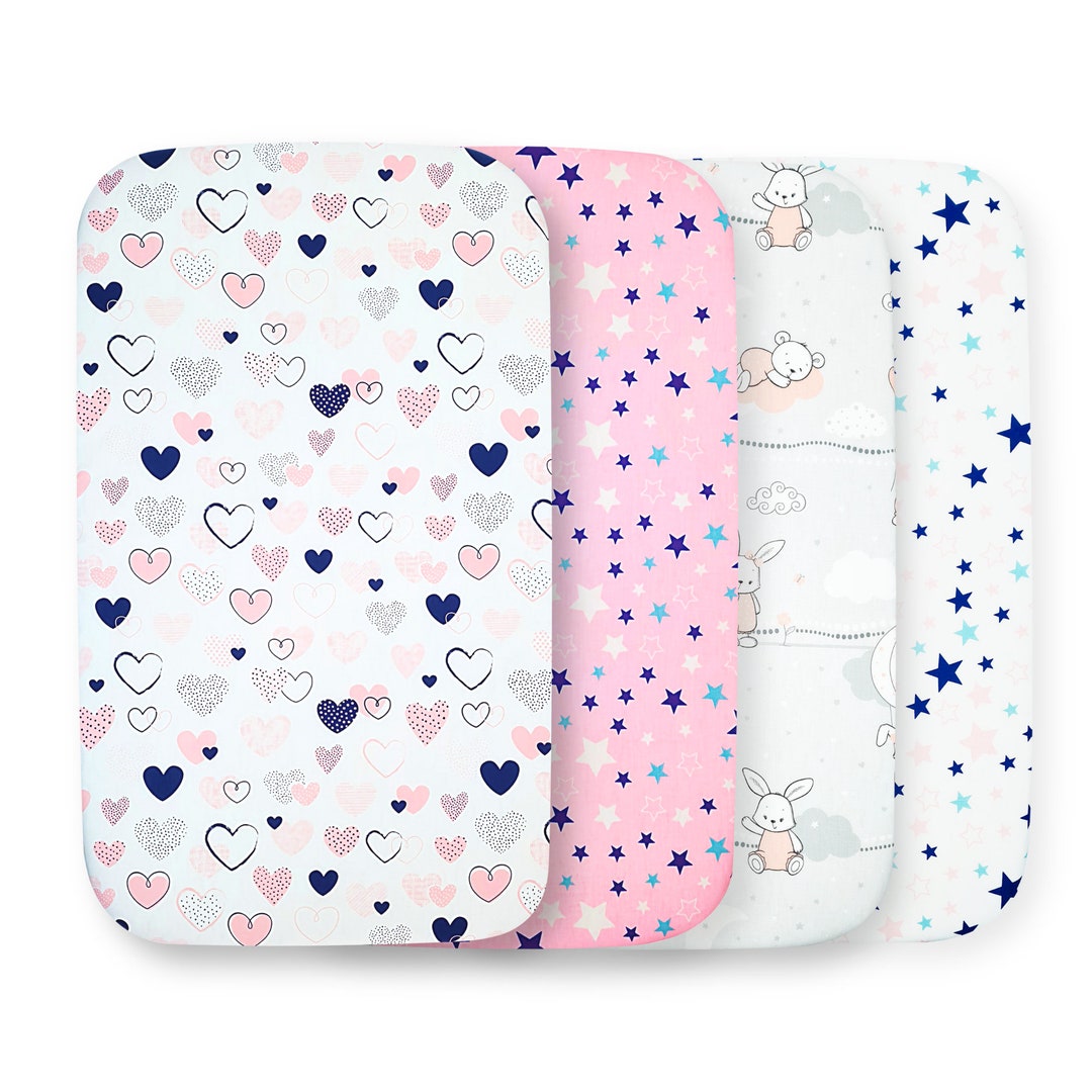 Next to Me Crib Sheets Fitted Bedside Crib Sheet 100 Etsy UK