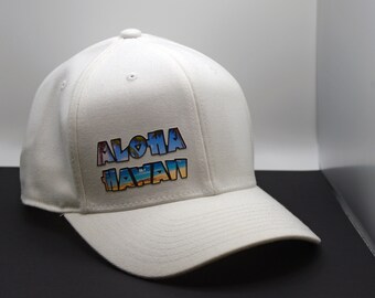 Aloha Hawaii White Hat