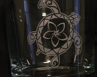 Sea Turtle Glass