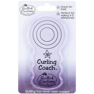 Quilling Tools Kit, Circle Guide, Curling Coach, Slotted Pen