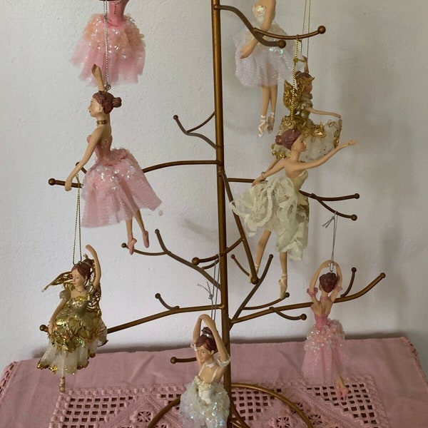 Ballerina and Fairy Christmas Tree Ornament (5 options)