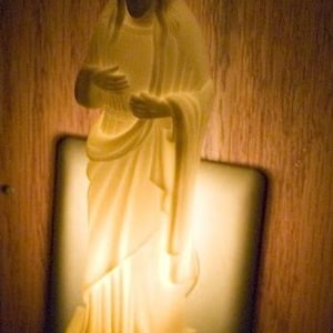 Jesus Night Light Plug-In Jesus Christ Nightlight GOD Light