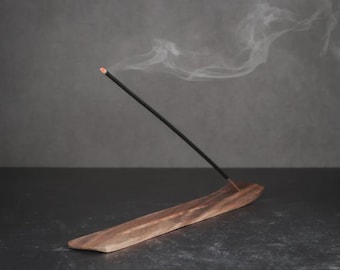 Wooden Incense Burner, Wood Ash Catcher, Holder for Sticks: Please choose quantity FREE SHIPPING