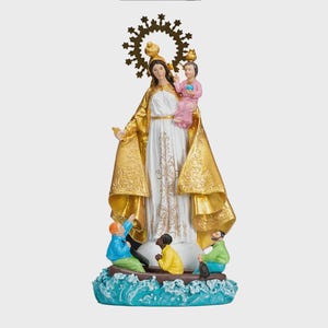 Estatua Virgen de La Caridad de 8 pulgadas  - Our Lady of Charity 8&quot; statue