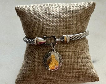 Blessed Mother Medal Bracelet