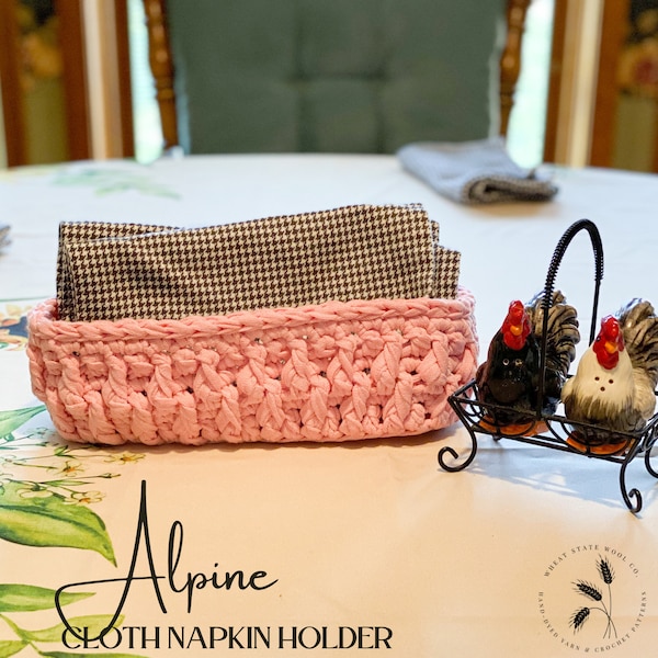 Cloth Napkin Holder Etsy