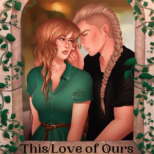 ONDERTEKENDE PAPERBACK -- Karakterkunst omslag van This Love of Ours