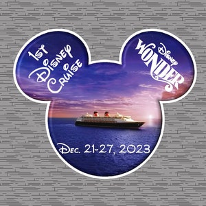 Our 1st Cruise Door Magnets