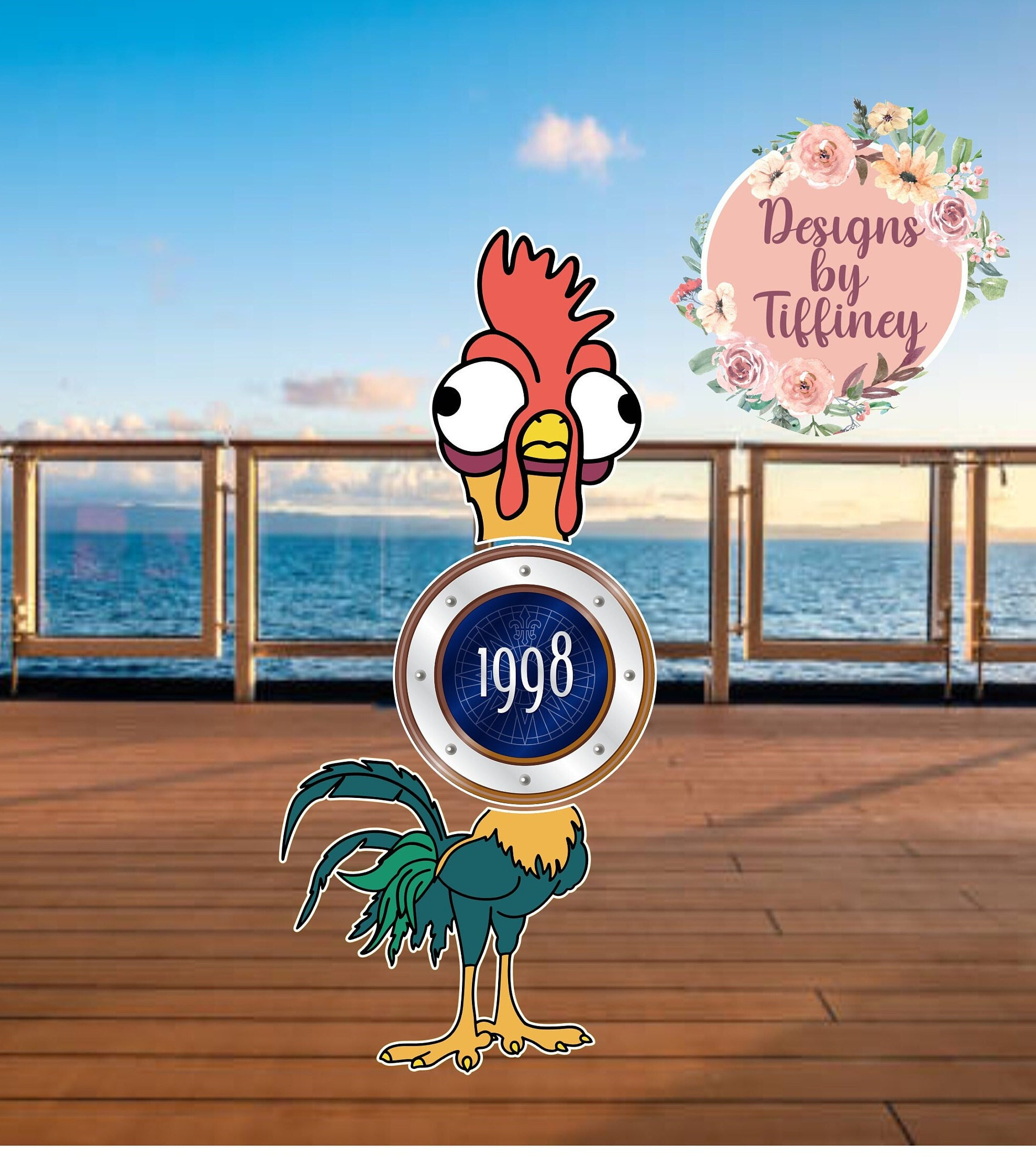 Hei Hei From Moana Inspired Cruise Door Magnets - Etsy