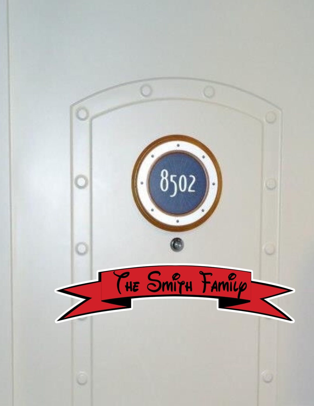 Cruise Door Name Banner Magnet - Etsy