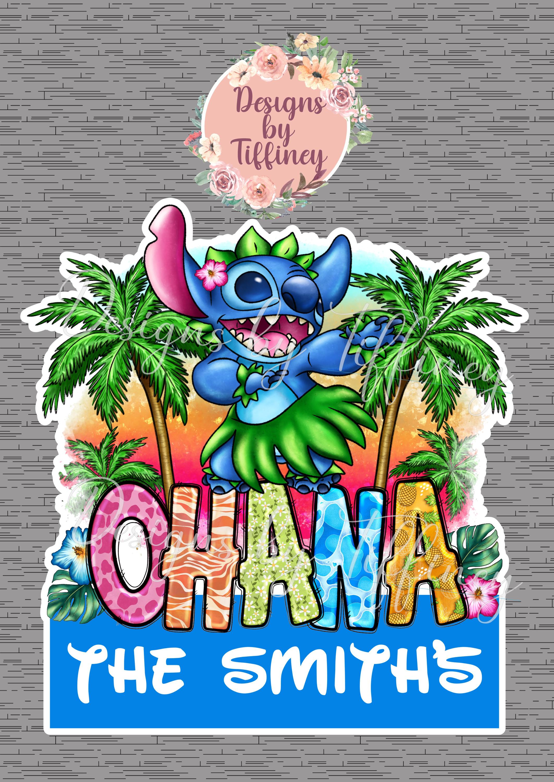 OHANA Means Family Inspired Customizable Cruise Door Magnets - Etsy