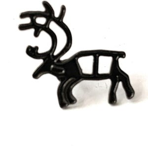 Reider skandynawski Pin, łoś, Laponia, Finlandia