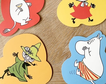 Carte De Voeux Moomins (Mumins) - Design Typographique "Jump On Ice" - Putinki - Neuf