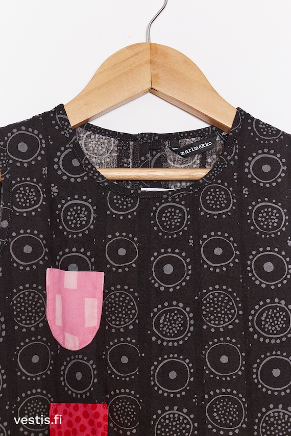 Marimekko – Classic Vintage Style Dress With Small Pockets