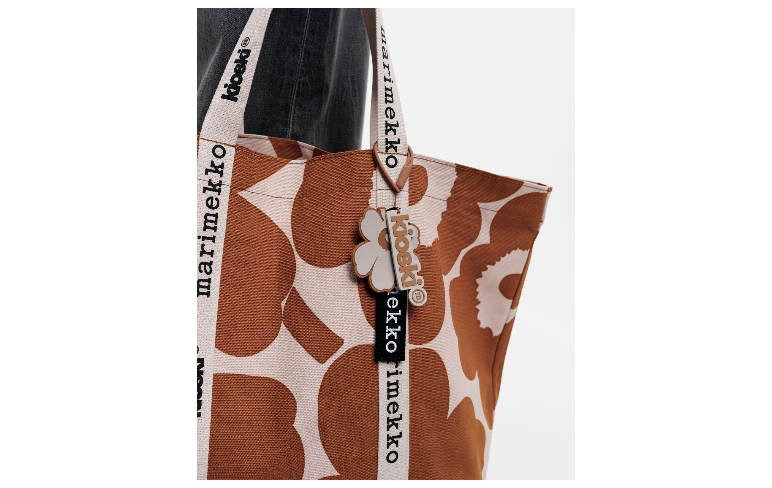 Marimekko, Beige UNIKKO - Key Rings, Bag Decoration - Etsy